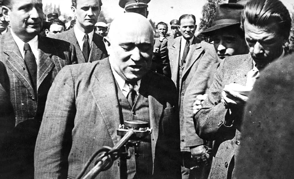 Mátyás Rákosi - Minister Mátyás Rákosi (Hongarije)