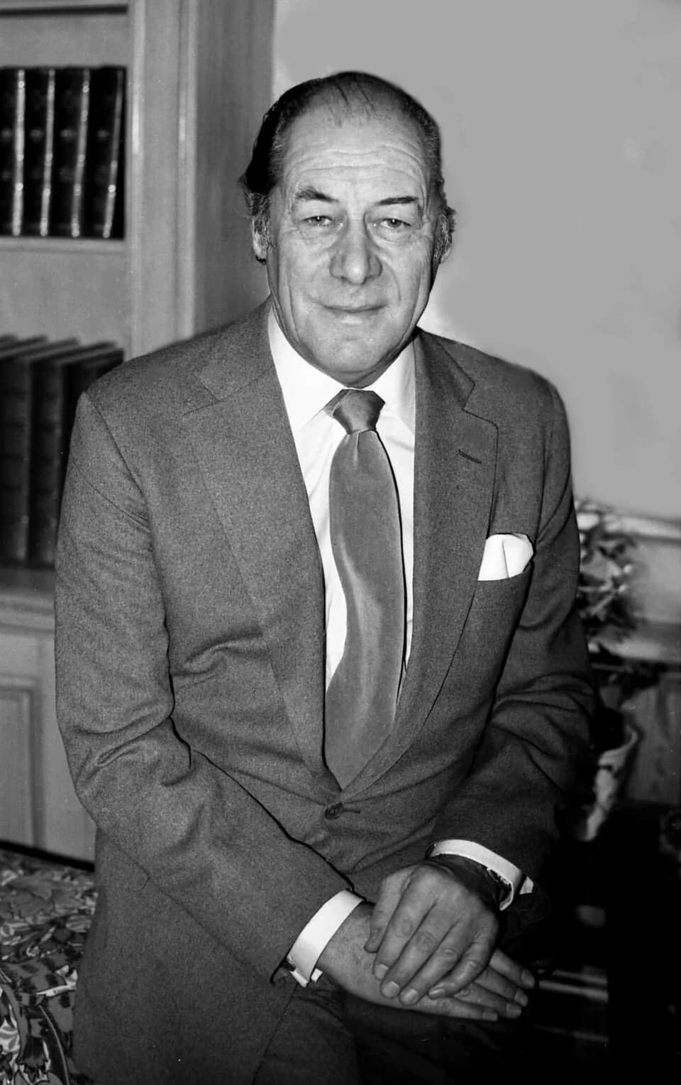 Rex Harrison - portrait of Rex Harrison