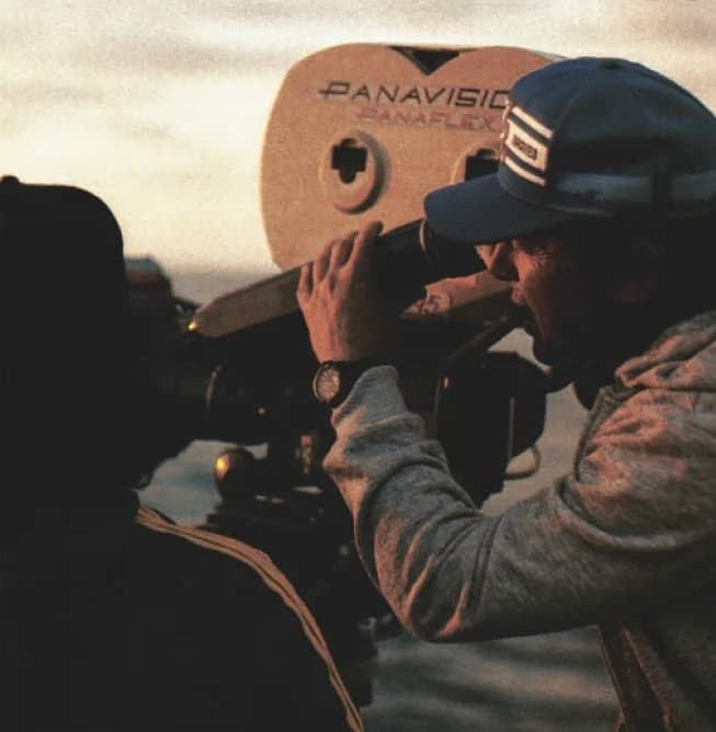Tony Scott - Filming of the movie "Top Gun" at Naval Air Station Miramar and NAS North Island, California (USA), in 1985.