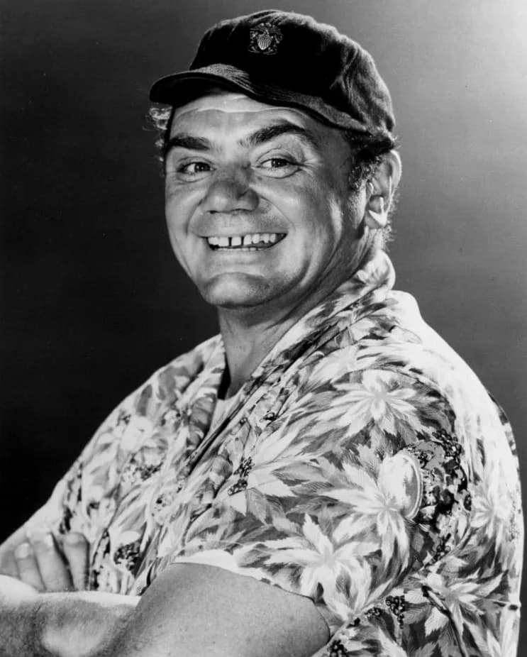 Ernest Borgnine - Publicity photo of Ernest Borgnine as Commander McHale from the television program McHale's Navy.