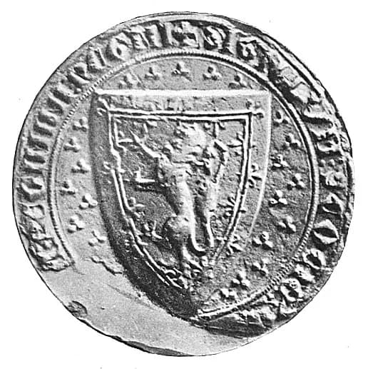 Margaret, Maid of Norway - Great Seal appointed for the Government of the Realm after death of King Alexander III.