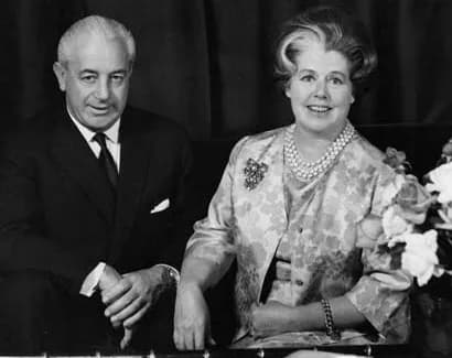 Harold Holt - Harold Holt and wife Dame Zara Holt in Canberra, 1960s.