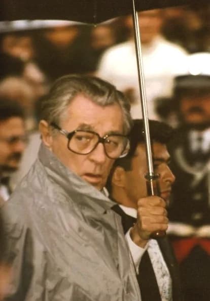 Robert Mitchum - Robert Mitchum au festival de Cannes.