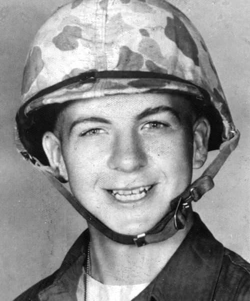 Lee Harvey Oswald - Official USMC portrait of Lee Harvey Oswald.
