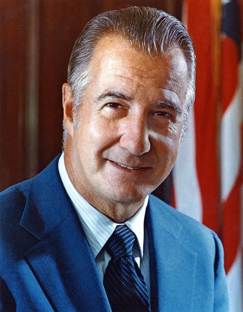 Spiro Agnew - Spiro Agnew, 39th Vice President of the United States and the 55th Governor of Maryland.  Image taken in Washington, D.C.