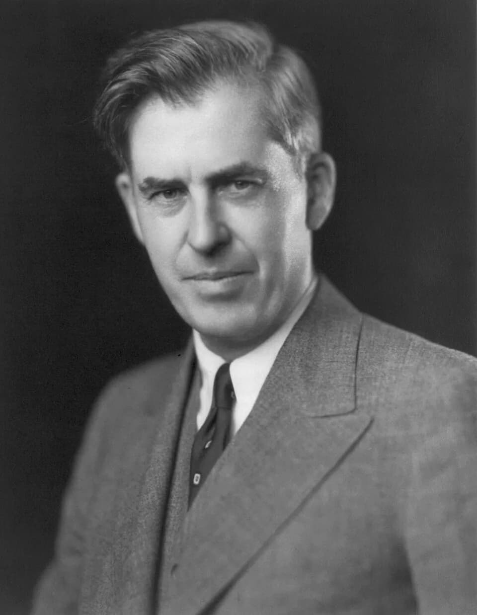 Henry A. Wallace - Henry Agard Wallace, 1888–1965, bust portrait, facing left