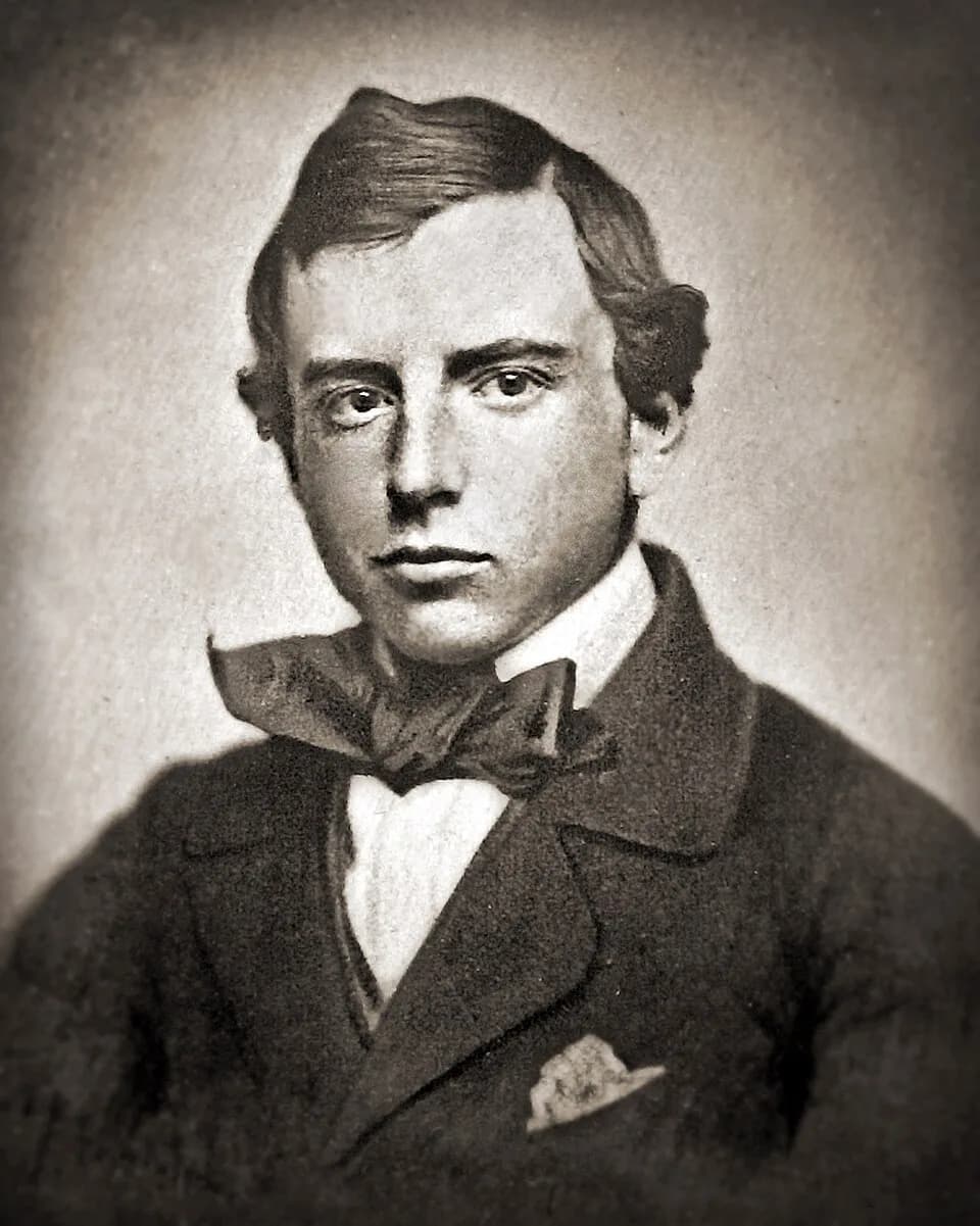 Henry Adams - Harvard graduation photo of Henry Brooks Adams, author of 'The Education of Henry Adams'