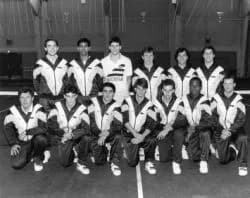 Dave Goldberg - University of Michigan Men's Tennis Team, 1989