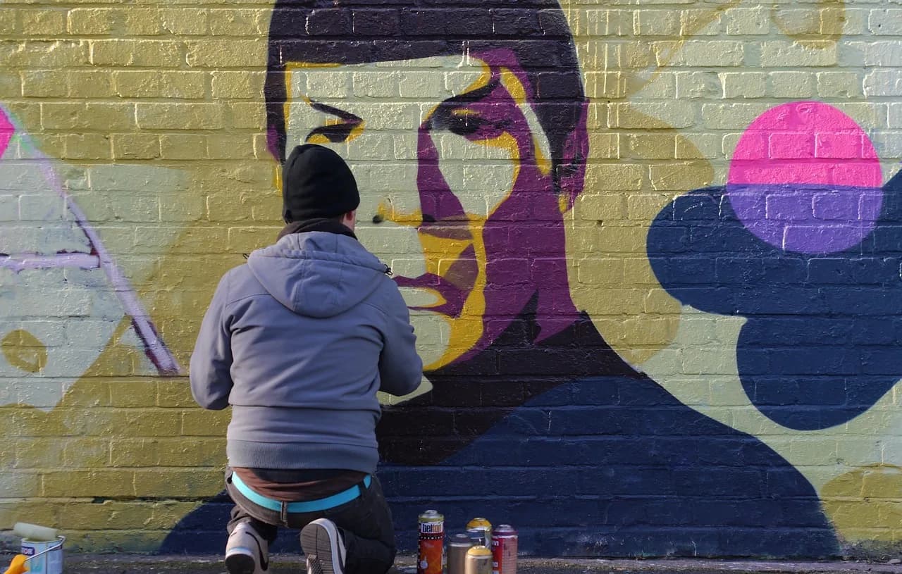 Arthur Leonard Schawlow — graffiti, spock, leonard nimoy, startrek, enterprise, sprayer, spock, spock, startrek, startrek, startrek, startrek, startrek, enterprise