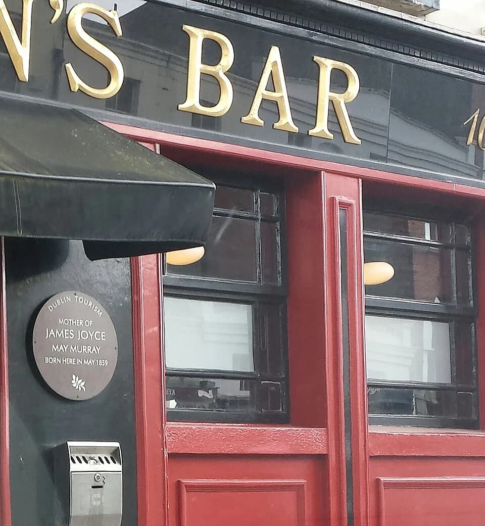 James Joyce - Mother of James Joyce May Murray born here in May 1859