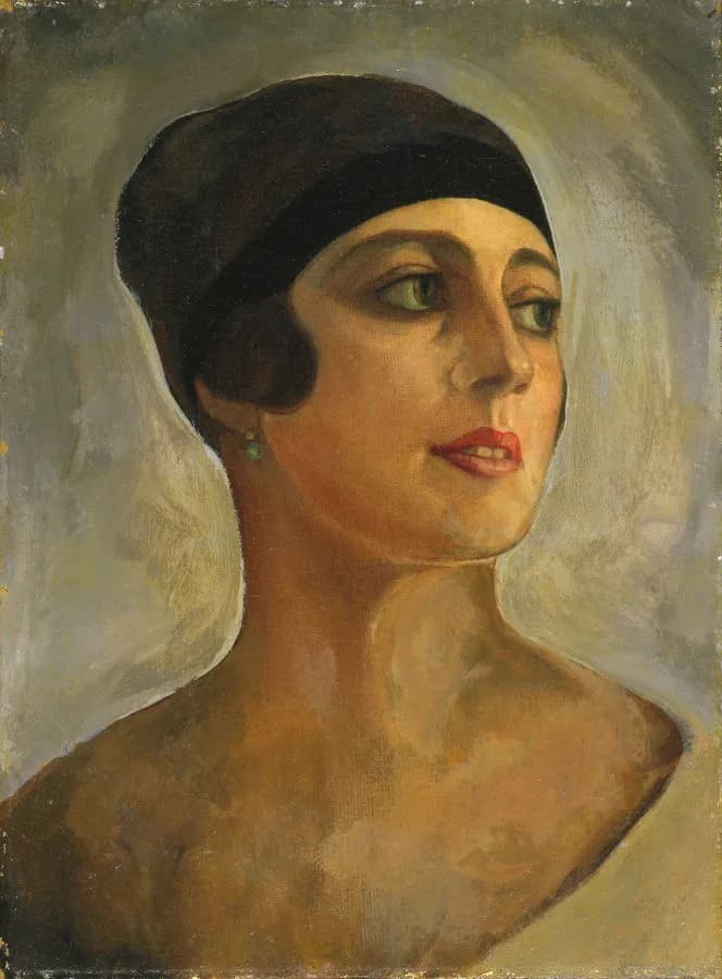 Igor Stravinsky - Vera Stravinsky by Serge Sudeikine.jpg