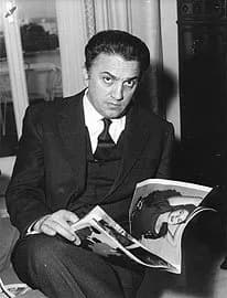 Federico Fellini - Fellini ontvangt de Academy award.
