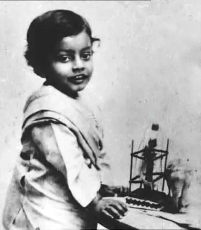Satyajit Ray - Filmmaker and director Satyajit Ray at his early age