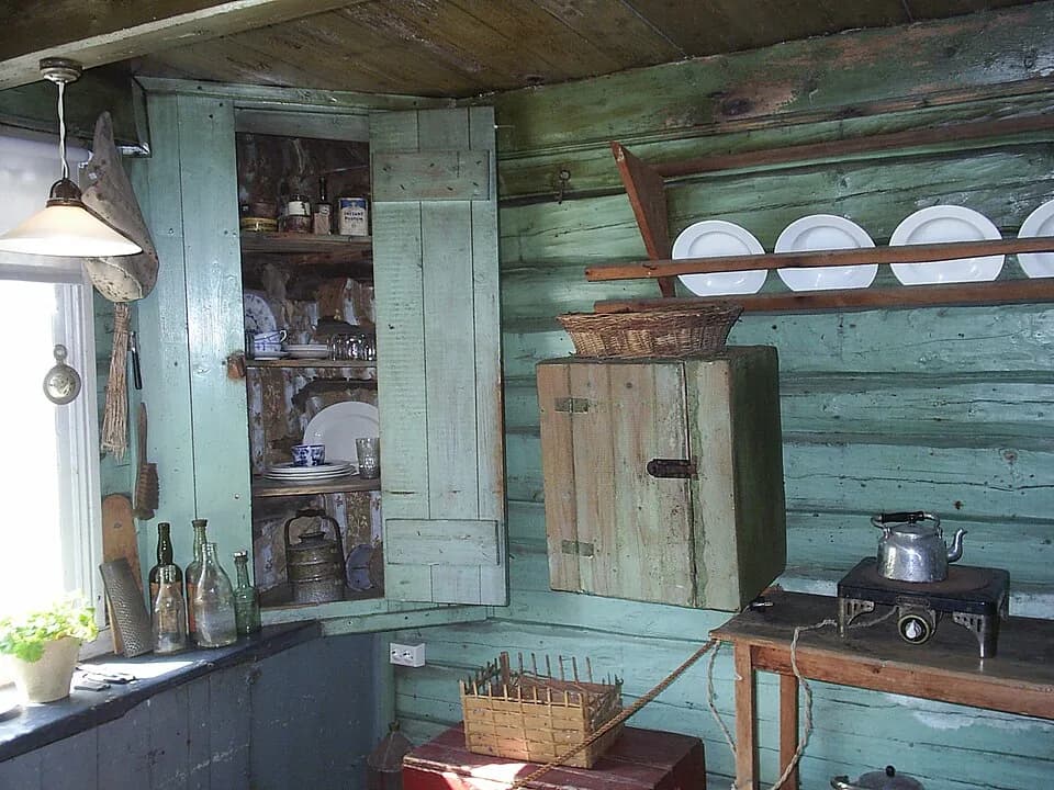 Edvard Munch - The kitchen at Edvard Munch's house in Åsgårdstrand, Norway