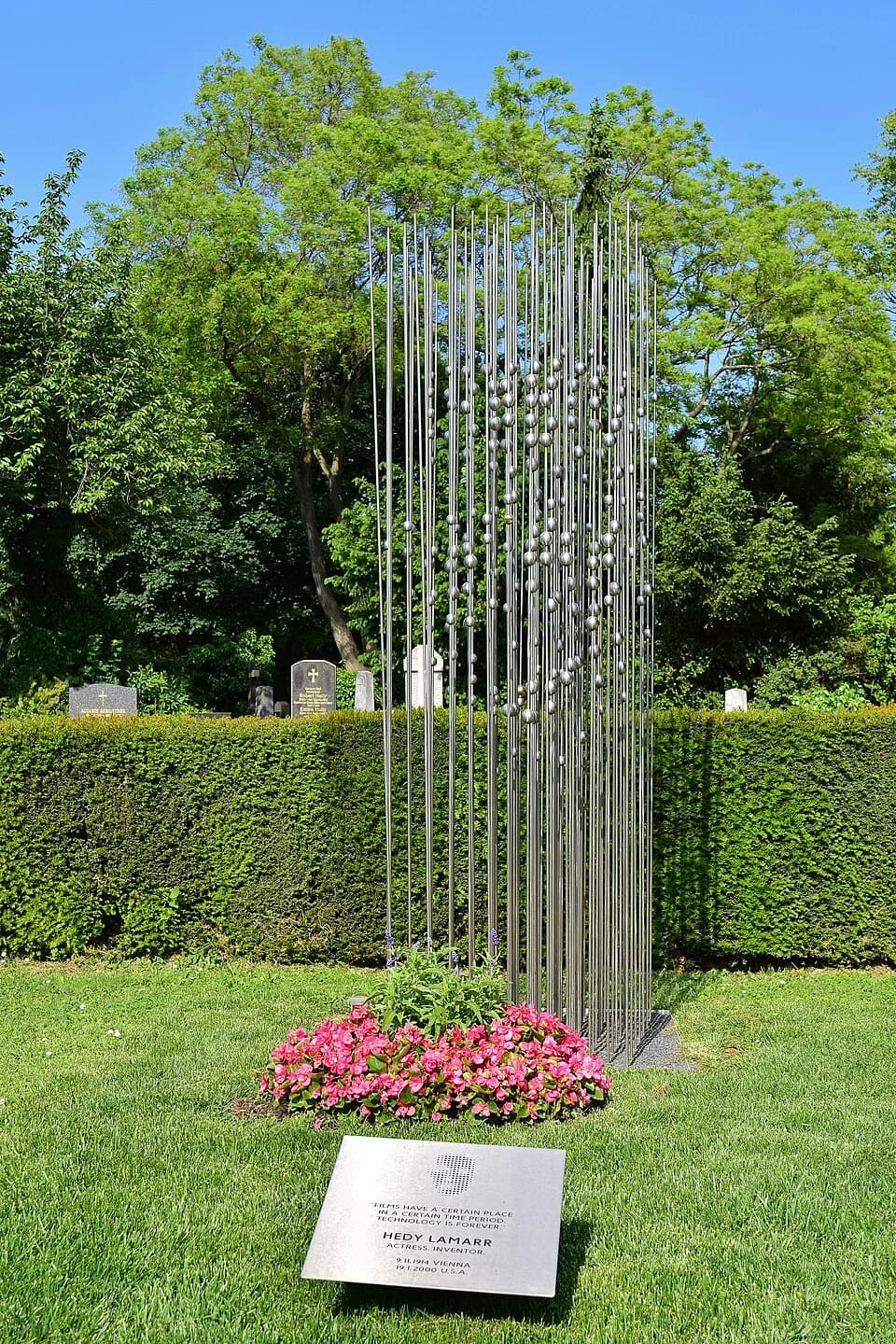 Hedy Lamarr - Grave of honor of Hedy Lamarr at the Vienna Central Cemetery