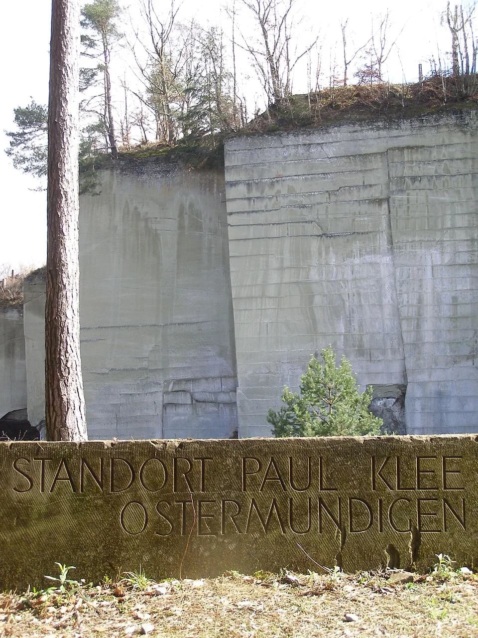 Paul Klee - Sandsteinbrüche in Ostermundigen, Standort Paul Klee