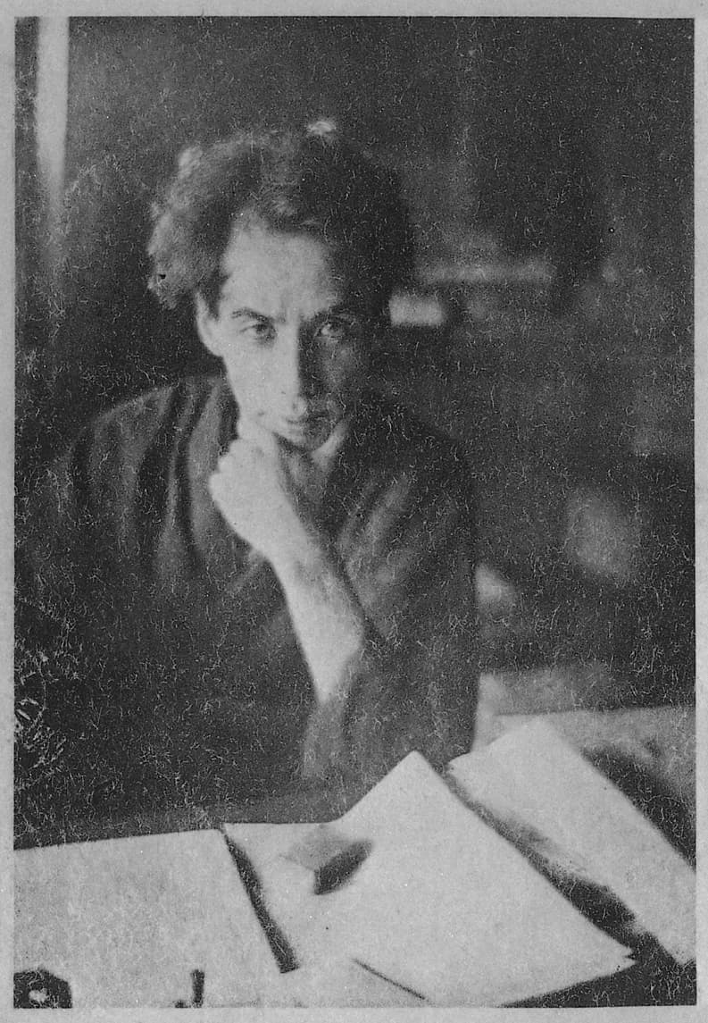 Ryūnosuke Akutagawa - Portrait of Akutagawa Ryunosuke (芥川龍之介, 1892 – 1927)