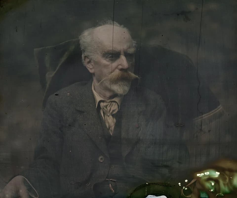 Gabriel Lippmann - Portrait of Gabriel Lippmann, said to be a self-portrait.