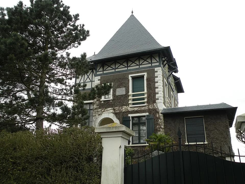 Paul Valéry - Villa de Dinard, 8 rue des Marettes, où Paul Valéry fut réfugié en 1940.