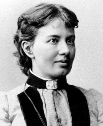 Sofia Kovalevskaya - Photographie der russischen Mathematikerin Sofja Wassiljewna Kowalewskaja. Das Foto entstand kurz nach 1880 und stammt vermutlich aus der Sammlung des Mittag-Leffler-Instituts der