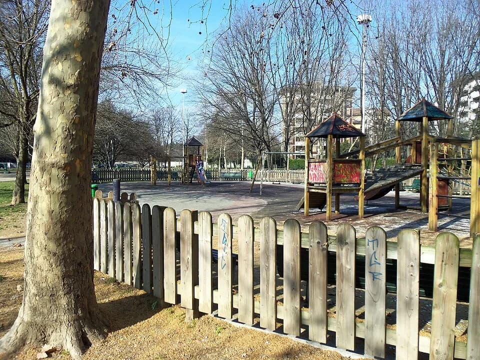 Alberto Moravia - Milano, zona 6. Alberto Moravia gardens, One of children's corners
