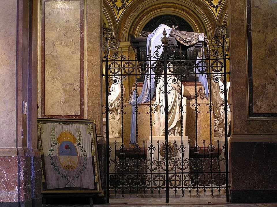 José de San Martín - Mausoleo del General San Martín en la Catedral Metropolitana de Buenos Aires