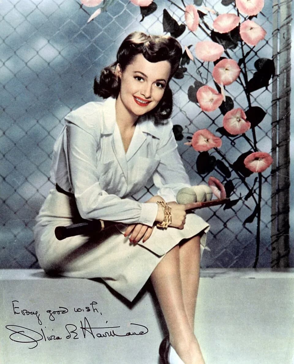 Olivia de Havilland - Olivia de Havilland publicity photo, 1940s
