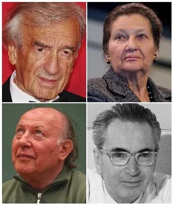 Viktor Frankl - Simone Veil. Political rally organized by the UMP at the Japy Gymnasium on February 27, 2008 on the theme “France and Israel's friendship at the service of peace”, during the campaign