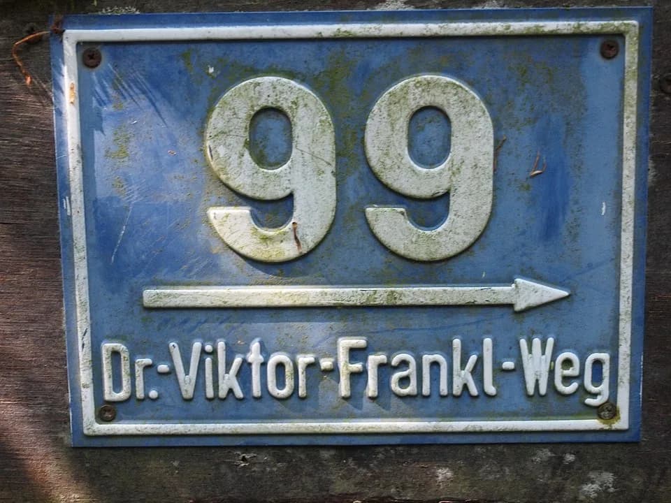 Viktor Frankl - Hausnummer an Friedhof des Konzentrationslager Kaufering VI, Außenlager Türkheim