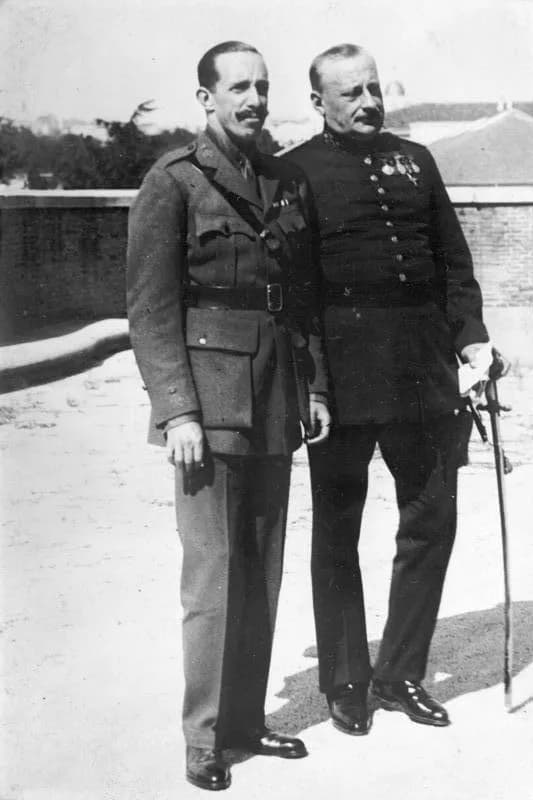 Alfonso XIII - For documentary purposes the German Federal Archive often retained the original image captions, which may be erroneous, biased, obsolete or politically extreme. Der Ex-Diktator Spaniens