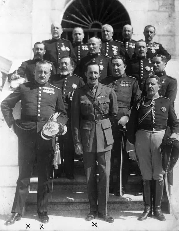 Alfonso XIII - For documentary purposes the German Federal Archive often retained the original image captions, which may be erroneous, biased, obsolete or politically extreme. Der Ex-Diktator Spaniens