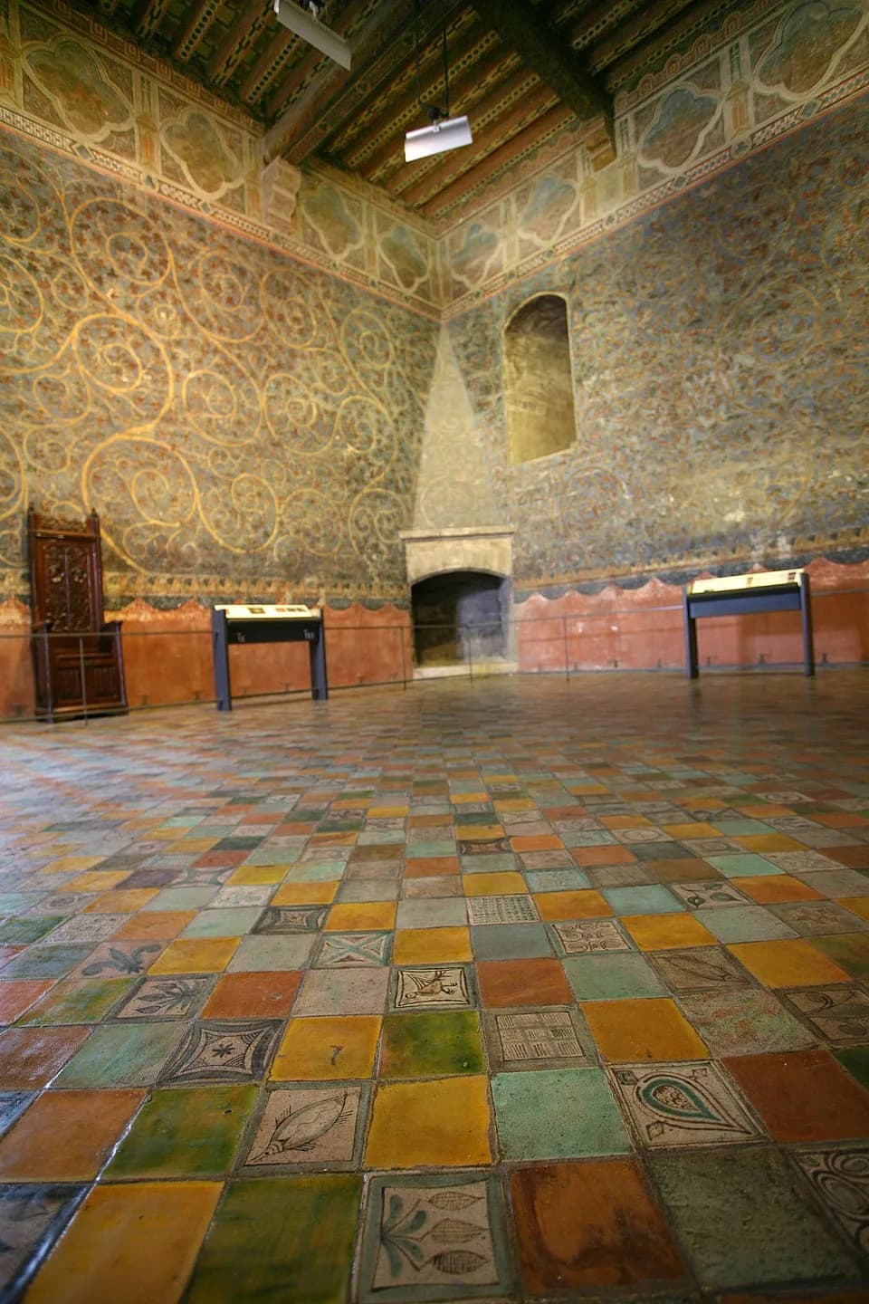 Clement VI - la "Chambre du Pape", Palais des Papes, Avignon, Vaucluse, France