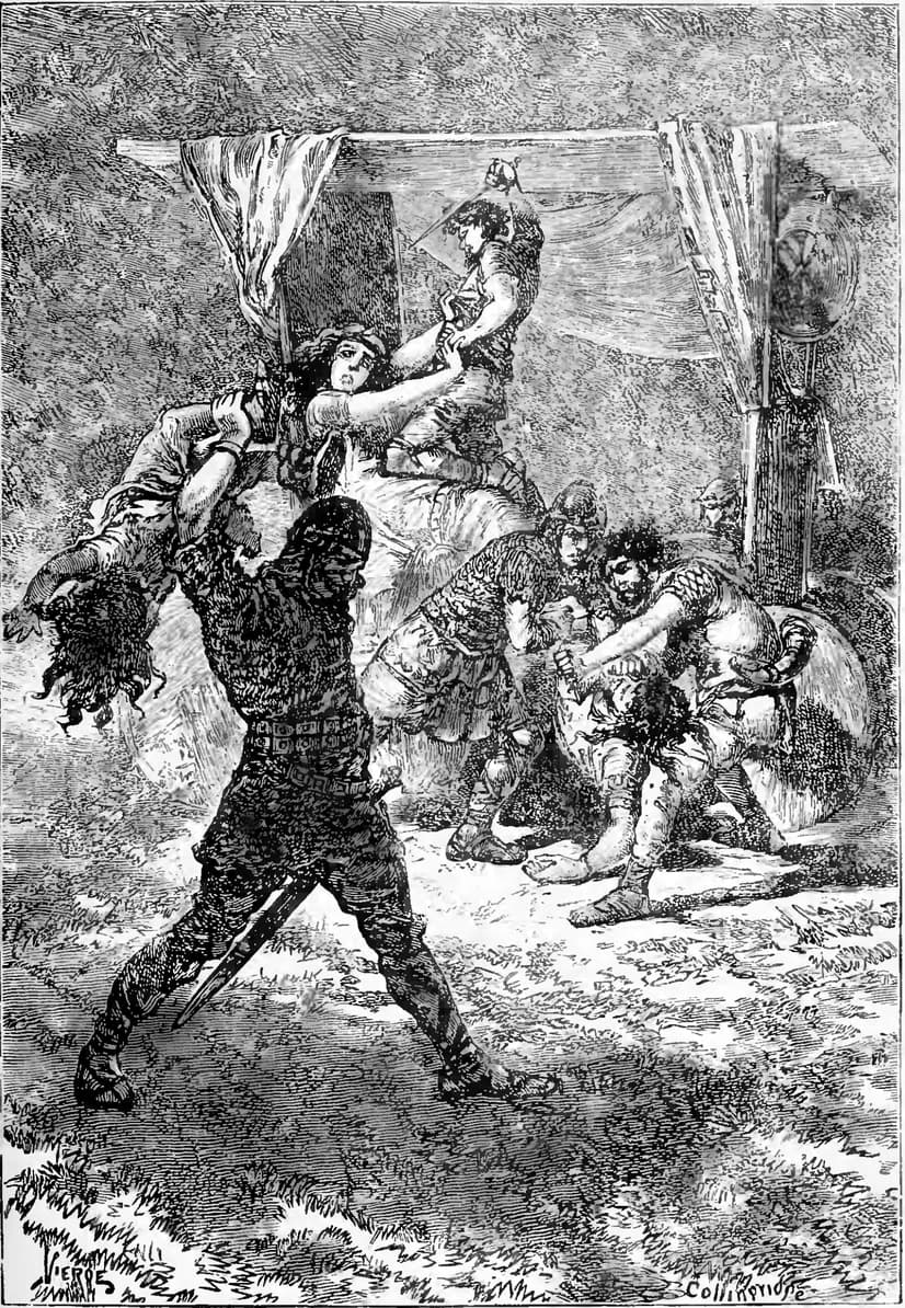 Jules Michelet - Les assassins n'épargnèrent pas même sa femme enceinte et son fils enfant.