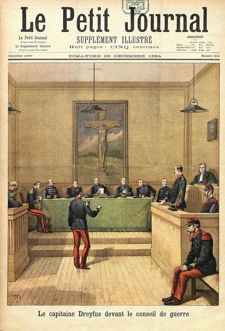 Alfred Dreyfus - Capitaine Dreyfus à son procès