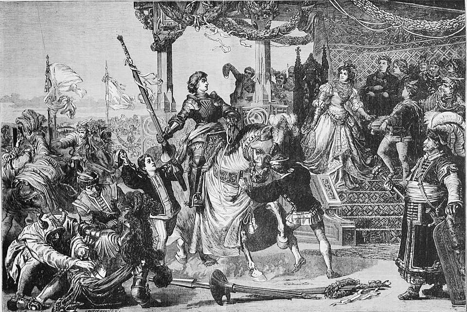 Matthias Corvinus - Mátyás diadala a cseh Holubár felett. Wagner Sándor festménye a pesti Vigadóban (1865). A mű a második világháborúban megsemmisült.