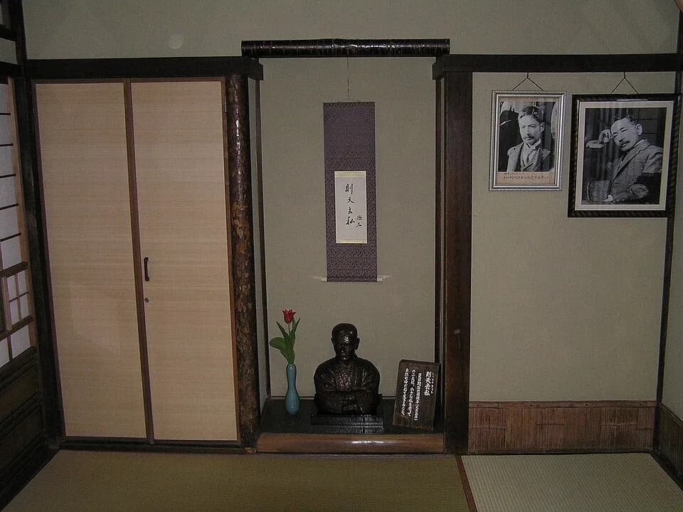 Natsume Sōseki - dogo-onsen-natsume,soseki's room