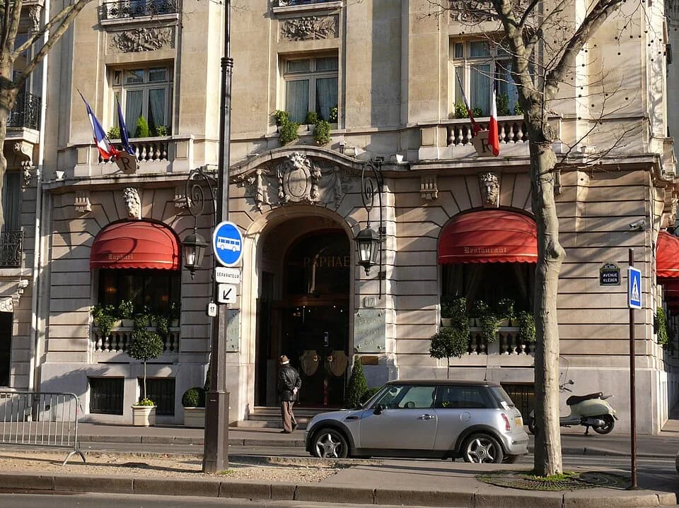 Ernst Jünger - Hotel Raphaël, in Paris