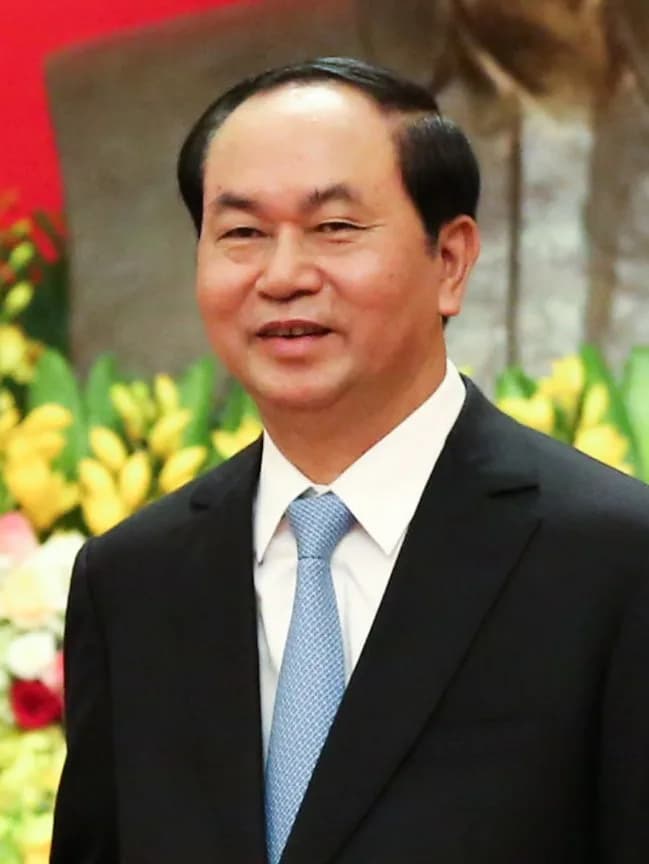 Trần Đại Quang - Philippine President Rodrigo Roa Duterte meets Vietnamese President Trần Đại Quang during a State Visit on September 29, 2016.
