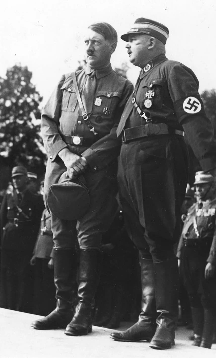 Ernst Röhm - For documentary purposes the German Federal Archive often retained the original image captions, which may be erroneous, biased, obsolete or politically extreme. Nürnberg, Reichsparteitag
