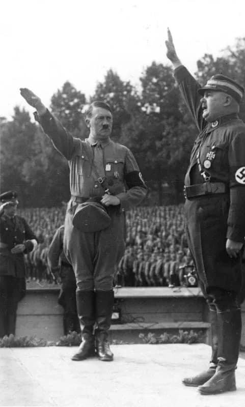 Ernst Röhm - For documentary purposes the German Federal Archive often retained the original image captions, which may be erroneous, biased, obsolete or politically extreme. Nürnberg: Stabschef Röhm m