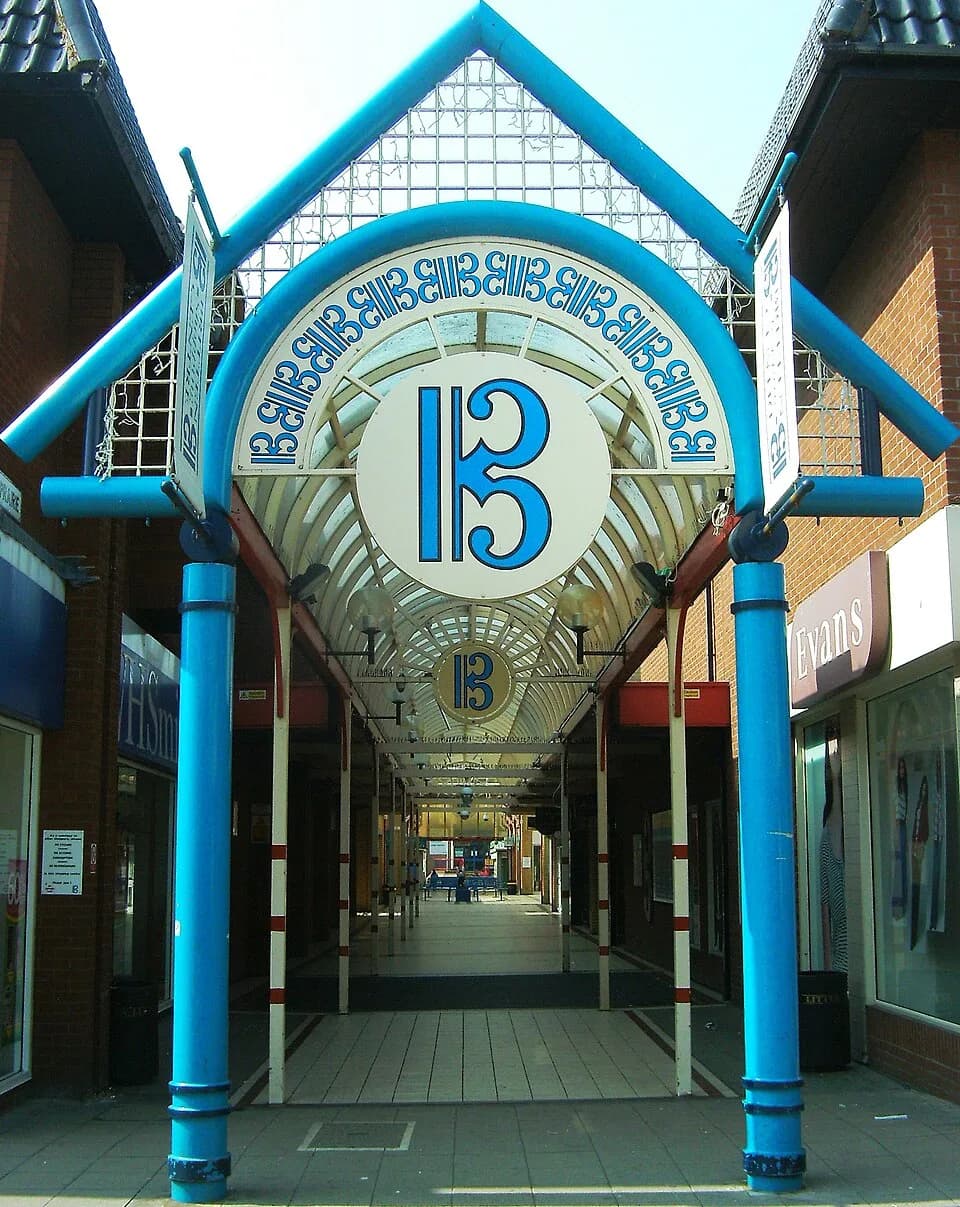 Benjamin Britten - The Britten Shopping Centre in Lowestoft. There is also The Britten Market Square. The centre is tributed to the composer Benjamin Britten