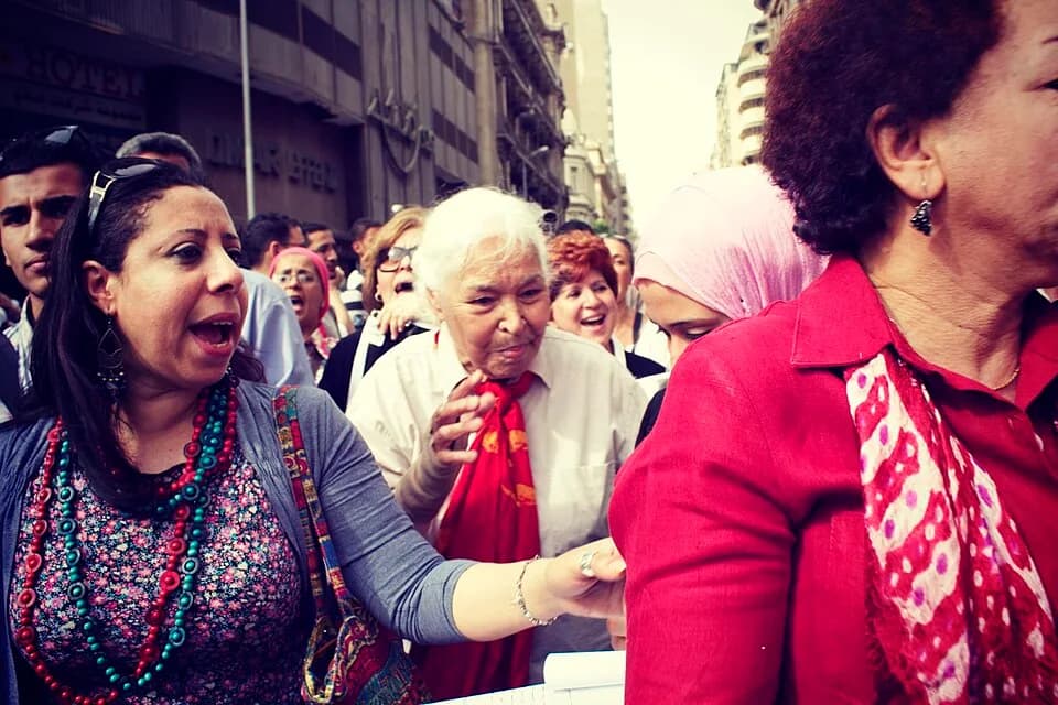 Nawal El Saadawi - Nawal el Saadawi, Tahrir, April 2012