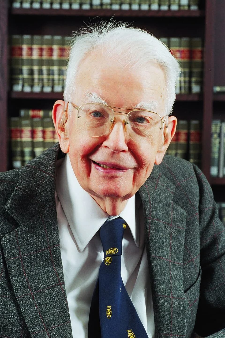 Ronald Coase - Ronald Coase profile photo in 2003. Photo taken at and by University of Chicago Law School.