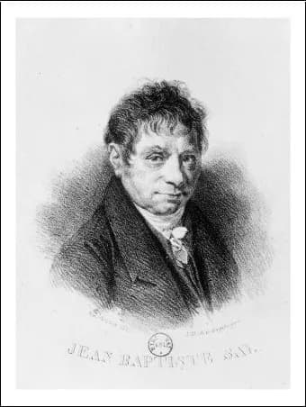 Jean-Baptiste Say - Portrait de Jean-Baptiste Say. Gravure de Godefroy Engelmann d'après un dessin d'Achille Devéria. Source : Les graveurs du 19e siècle : guide de l'amateur d'estampes modernes, volu