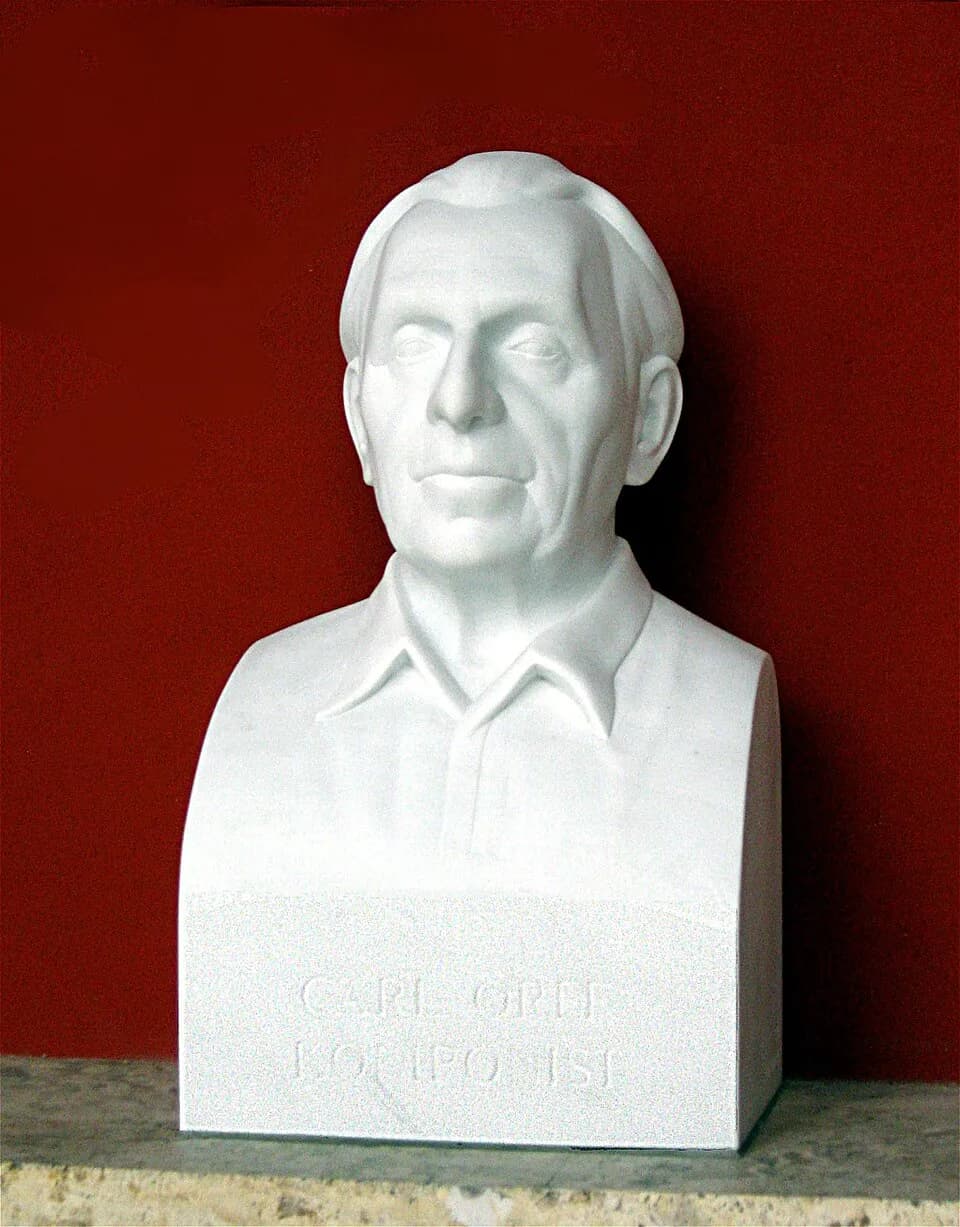 Carl Orff - Munich Hall of Fame: Composer Carl Orff (installed in 2009)