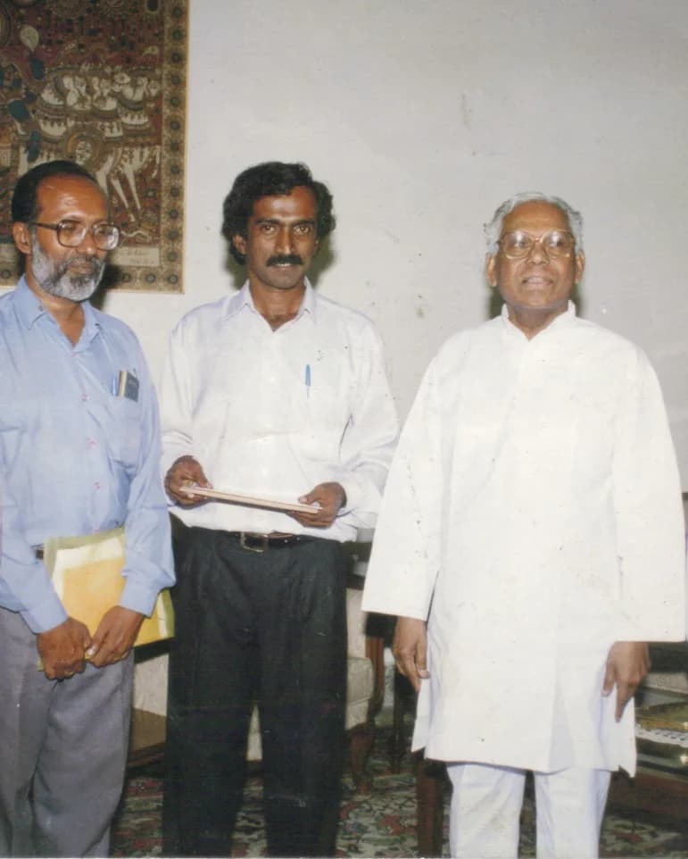 K. R. Narayanan - Nasir PA