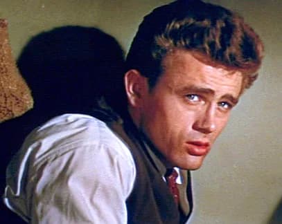 James Dean - Cropped screenshot of James Dean in the trailer for the film East of Eden