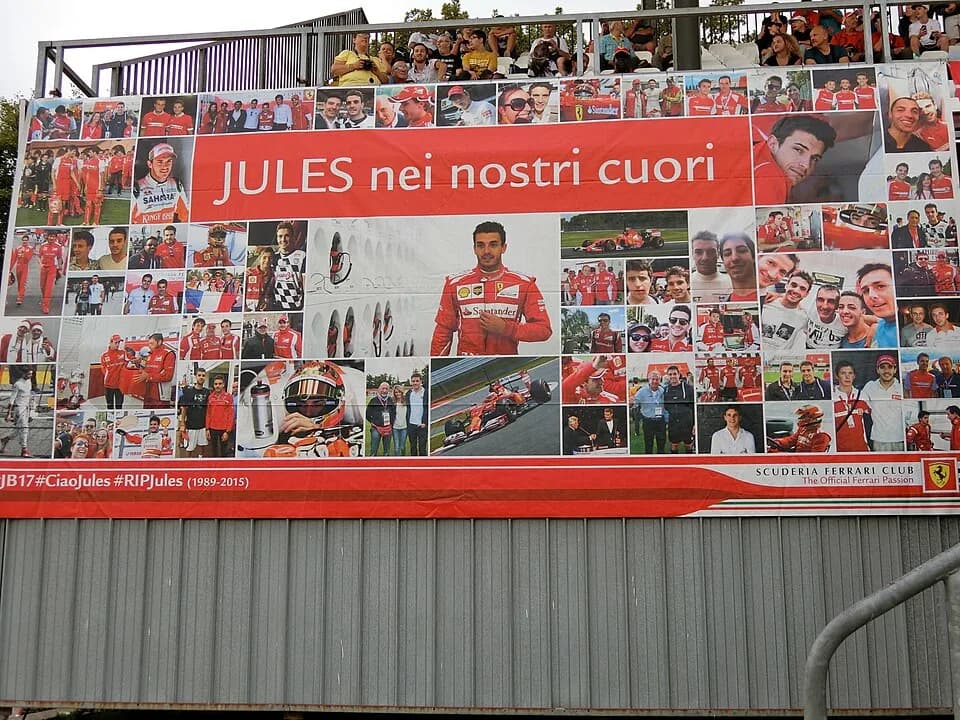 Jules Bianchi - グラスタのジュールバナー