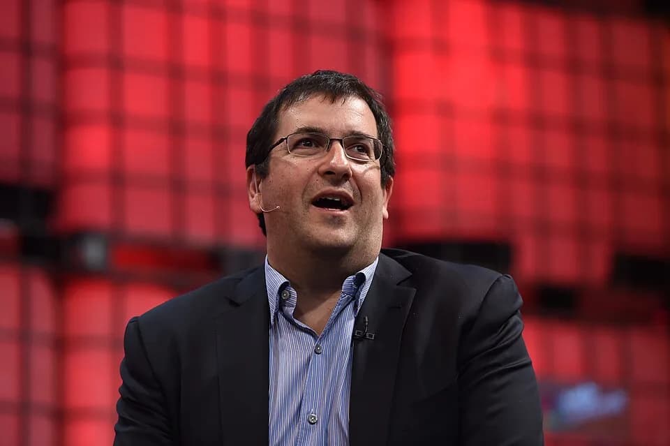 Dave Goldberg - 5 November 2014; Dave Goldberg, CEO, Survey Monkey, on the centre stage during Day 2 of the 2014 Web Summit in the RDS, Dublin, Ireland. Picture credit: Stephen McCarthy / SPORTSFILE /