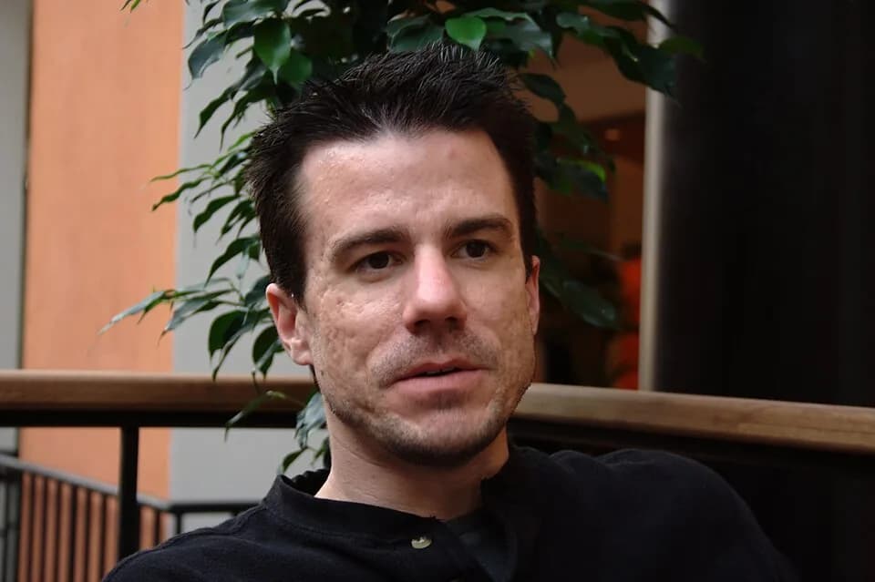 Ian Murdock - Ian Murdock (interview at the Holiday Club hotel). Please, attribute this photo as "Ilya Schurov, Computerra Weekly" if you wish to use it.